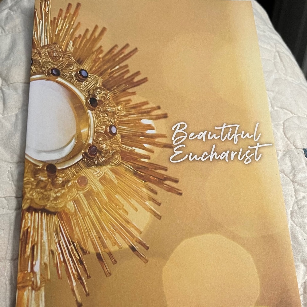 ‘Beautiful Eucharist “ paperback,NWOT